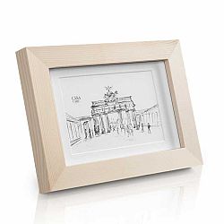 Casa Chic Edinburgh, rám na obrázky, obdélníkový, fotografie A4 28,8 x 20 cm, 58,4 x 41 cm, pasparta, pravé dřevo 