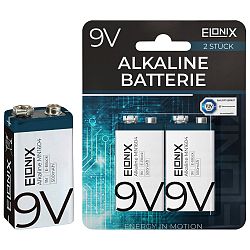 Baterie Alkaline 9v, 2 V Bal.