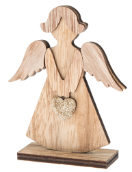 dřevěný anděl, 13 cm