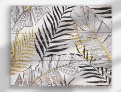 Exotické tropické listy, 40x50 cm