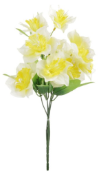 Narcisy 35 cm, světle žlutá