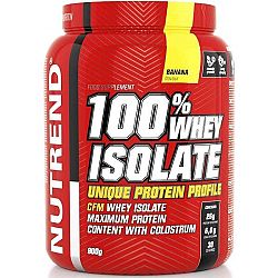 Nutrend 100% WHEY ISOLATE 900G BANÁN - Protein