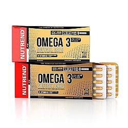 Nutrend Omega 3 PLUS Softgel Caps 120 kapslí